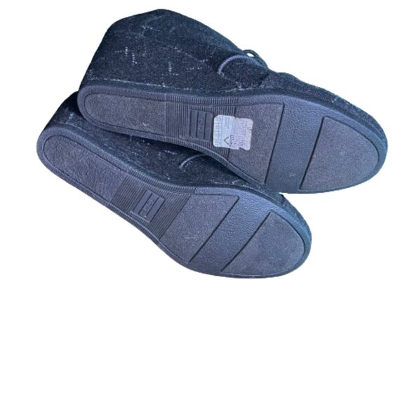 Booties - TOMS - Desert Wedge - Laced / Dotted Wool - Black - Women's - Size 6.5 - Picture 7 of 10